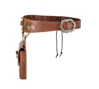 Wdbild Sac banane Steampunk vintage en cuir pour costume médiéval Cosplay Sac banane pour l'extérieur, les voyages et l'utilisation quotidienne, a, Taille unique