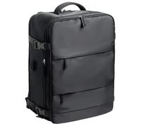 Wdbild Sac de voyage, sac à dos de voyage, sac à dos pour ordinateur portable, sac à dos de randonnée, sacs à dos de sport, sacs à dos décontractés de grande capacité, sac, Noir , Taille unique