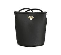 Wdbild Sacs à bandoulière tendance pour femmes, sacs à main en polyuréthane, petits sacs fourre-tout, sacs à bandoulière réutilisables, sac de courses décontracté, Noir