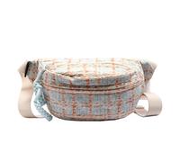 Wdbild Sacs à main pour femme, sac banane de grande capacité, sac banane pour femme et fille, bleu, Taille unique