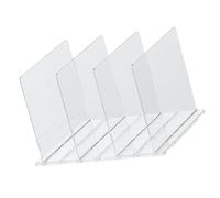 Wdbild Séparateur de placard transparent polyvalent pour sacs à main et accessoires