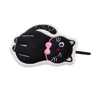 Wdbild Serviette à main pour enfants en polaire deux couches absorbante Motif chats Solution hygiénique pour les petits espaces Double couche Suspendre la main