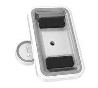 Wdbild Support de téléphone étanche rotatif à 360° pour salle de bain, baignoire, cuisine, support mural étanche