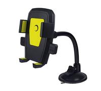 Wdbild Support extensible pour téléphone portable de voiture - Pinces puissantes - Support ventouse pour console centrale automatique et pratique.