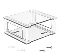 Wdbild Support mural pour petit ordinateur PC - Support mural sous le bureau - Pour petit PC S12 - Positionnement flexible sous le bureau