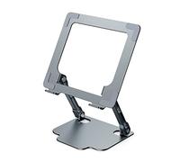 Wdbild T623 Support réglable en alliage d'aluminium pour ordinateur portable de 10 à 17 pouces Hauteur réglable pour ordinateur portable de bureau