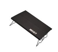 Wdbild Table d'appoint portable pour extérieur, table pliante pour randonnée, randonnée, texture en alliage d'aluminium pour le camping, la plage, la randonnée