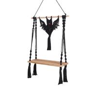 Wdbild Tapisserie murale unique en forme de chauve-souris tissée pour décoration intérieure individualisée