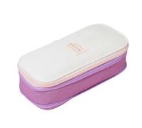 Wdbild Trousse à crayons en toile de grande capacité pour garçons et filles, K