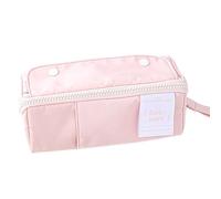 Wdbild Trousse à crayons multifonction de grande capacité en toile, trousse de rangement de maquillage pour fille et femme, grande capacité, Reverie