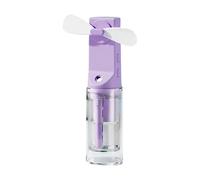 Wdbild Ventilateur brumisateur avec petit pulvérisateur d'eau portable rechargeable pour refroidissement à la main 4 vitesses