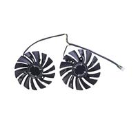 Wdbild Ventilateur de refroidissement efficace à 4 broches pour RX470 RX480 RX570 garantit une stabilité et prolonge la durée de vie de la carte graphique 85 cm PLD09210B12HH PC de refroidissement