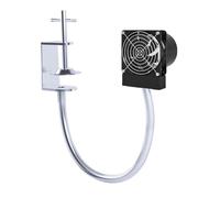 Wdbild Ventilateur électrique délicat à 3 vitesses - Chargement USB - Moteur 2200 tr/min - Maille métallique - Pour atelier - Circulation d'air - Ventilateur de suppression de fumée