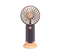Wdbild Ventilateur rechargeable par USB - Léger - Poche de poche - Pour voyage, intérieur et extérieur