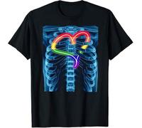 WDCzzFD 23- LGBTQ - Gay Lesbian Bisexual Transgender Non Binary Gender Celebration and Pride T T-Shirts à Manches Courtes(Large)