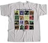 WDCzzFD 2688 Inspired by Ian Dury T T-Shirts à Manches Courtes - Reasons to Be Cheerful Pt. 3(XX-Large)