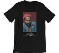 WDCzzFD 2688 Marvin Gaye Make America Gaye Again T-T-Shirts à Manches Courtes What's Going on Soul Social Justice(Small)