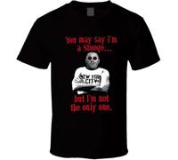 WDCzzFD 3 Stooges Curly Lennon Imagine Lyrics New York You May Say Im A Stooge t-T-Shirts à Manches Courtes(Large)