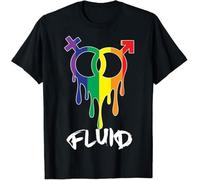 WDCzzFD 31- LGBTQ - Gay Lesbian Bisexual Transgender Non Binary Gender Celebration and Pride T T-Shirts à Manches Courtes(Medium)