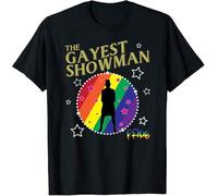 WDCzzFD 32- LGBTQ - Gay Lesbian Bisexual Transgender Non Binary Gender Celebration and Pride T T-Shirts à Manches Courtes(Medium)