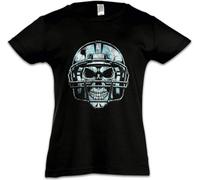 WDCzzFD American Football Skull Kids Girls Children T-T-Shirts à Manches Courtes(X-Large)