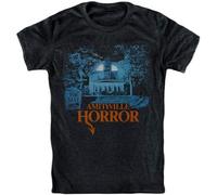 WDCzzFD Amityville Horror T-T-Shirts à Manches Courtes 1979 Horror Movie James Brolin Rod Steiger DVD VHS(Large)