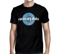WDCzzFD Amorphis CD Cvr Elegy T-Shirts à Manches Courtes Karelian Thousands Lakes(XX-Large)