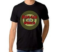 WDCzzFD GUDU Daria Morgendorffer Sick Sad World T-T-Shirts à Manches Courtes Black Black(Medium)