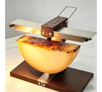 WDDEYYDS Appareil à raclette, Chauffe-Fromage électrique à Chauffage Rapide pour Restaurants, pour Faire Fondre Le Fromage à raclette Traditionnel