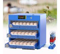 WDDEYYDS Incubateur d'oeufs 152-300 Cage de couveuse d'oeufs couveuse de Pigeon de volaille à Rotation Automatique avec contrôle Automatique de l'humidité et ajout d'eau pour Les Canards d'oie,192