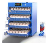 WDDEYYDS Incubateur d'oeufs Incubateur de caille de Canard d'oeufs de volaille avec contrôle Automatique de l'humidité et ajout d'eau couveuse de Poussin pour oie de Pigeon de Ferme,256