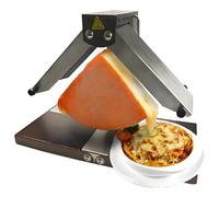 WDDEYYDS Machine à Raclette électrique Professionnelle - Réchauffeur de Fonte de Fromage 1000W de Comptoir pour Demi-Meule de Fromage et Fromage en Tranches, avec Barre Chauffante à Hauteur Réglable