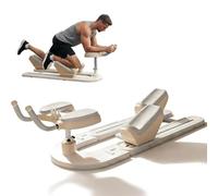 WDDEYYDS Spinal Decompression Machine, Detachable Spine Twist and Stretch Trainer, Adjustable Back Stretcher Machine for Lower Back Pain Relief, Spine Decompression, Leg Stretching & Core Activation