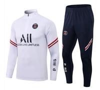 WDDWYHLL Survêtement de football pour homme - Manches longues - Respirant - Pour l'entraînement sportif - Fitness - Survêtement de jogging - Pour garçon, Bleu 1, M