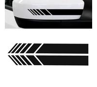 WDDZTMNB Autocollant pour rétroviseur, Convient pour Ford Focus Mondeo KA Kuga Fiesta, décorations pour Voiture,Black