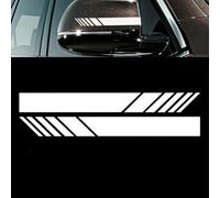 WDDZTMNB Autocollant pour rétroviseur, Convient pour Ford Focus St Mk4 Focus Mk2 S Focus MK2 MK3 MK4 Focus MK2, décorations pour Voiture,White