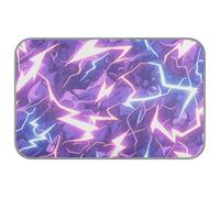 WDdZzyy Couverture d'été pour chat bleu safari violet éclaircissant pour intérieur auto-refroidissant 96,5 x 58,4 cm tapis de refroidissement extérieur pour lapin intérieur Tapette imperméable