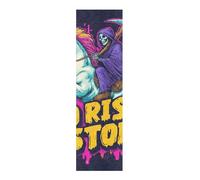 WDdZzyy Grim Reaper Risk Story Bande antidérapante imperméable pour skateboards et scooters 83 x 22,9 cm