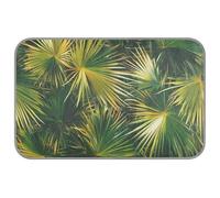 WDdZzyy Leaf Green Summer Coussin rafraîchissant pour chiens 96,5 x 58,4 cm pour chaton extérieur essentiel Tapete enfriador para perros M