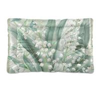 WDdZzyy Lily of Valley Tapis de lit lavable doux et antidérapant pour chiens de petite, moyenne et grande taille, 91,4 x 61 cm