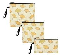 WDdZzyy Lot de 3 sacs à goûter réutilisables et imperméables pour le camping, les amis et le matériel Beige