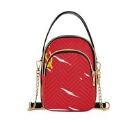WDdZzyy Sac à bandoulière tendance avec drapeau de l'Union soviétique des Républiques socialistes soviétiques avec plusieurs poches pour femme pour cadeaux d'anniversaire