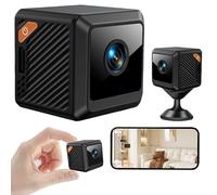 WDEC Mini Camera Espion, 1080P Intérieur/Extérieur Micro Caméra, Détection Mouvement & Vision Nocturne, WiFi Mini Caméra de Surveillance, Vidéo HD Couleur, Caméra de Surveillance de Nuit