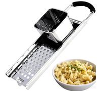 WDEC Rabot à Spätzle en INOX, Râpe Grille Passoire 32.5 x 11 x 6.5 cm pour Spätzle, Cuisine en Acier Inoxydable à Spätzle Machine à Nouilles Moule à Pâtes Outil de Cuisson