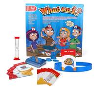 WDEC What Am I - Jeu de Société Classique de Devinettes pour Enfants et Famille, Cartes à Questions Rapides pour Adultes