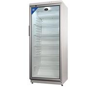 wDesigns Rafraîchisseur de bouteilles avec porte en verre Blanc 290 l 600 x 600 x 1450 mm