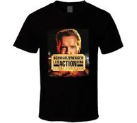 WDEUIL Last Action Hero Italian Movie T Shirt BlackLarge