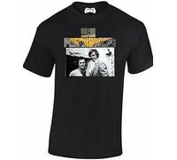 WDEUIL The Persuaders 70's TV Show T Shirt Roger Moore Tony Curtis BlackX-Large