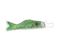 Wdfnexalai 55-150cm Manche à air Japonais Carpe Drapeau Koi Nobori Voiliers 70cm Vert