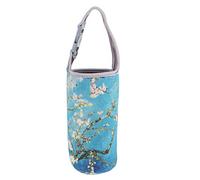 Wdfnexalai Pochette de transport pour gobelet isotherme de voyage de 887 ml, bleu/fleur, 26 cm